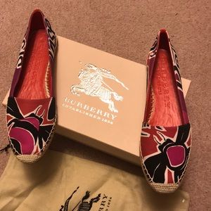 Authentic Burberry Espadrilles
